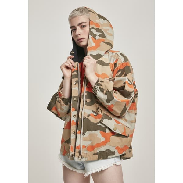 Urban Classics Oversized Parka Brun S Kvinde