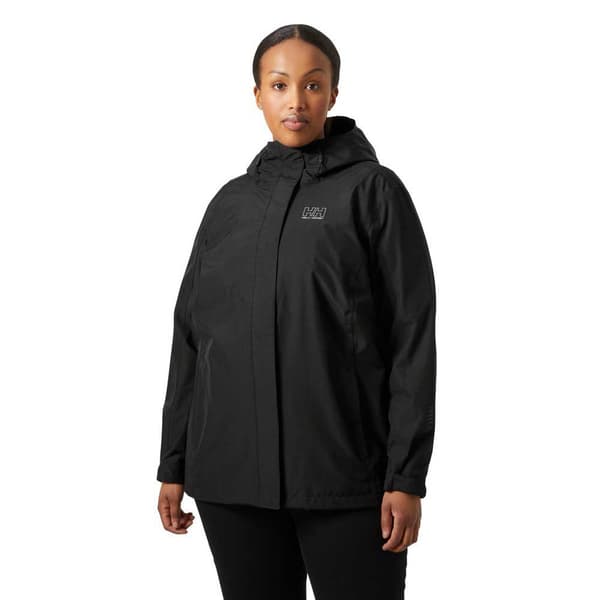 Helly Hansen Seven J Plus Jakke Sort XL Kvinde