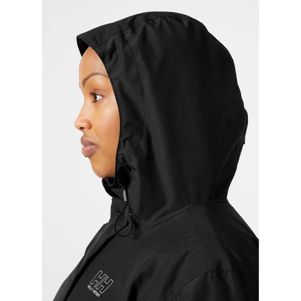 Helly Hansen Seven J Plus Jakke Sort 3XL Kvinde