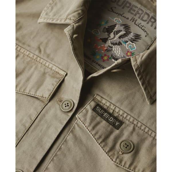 Superdry Military övertröja Beige S Kvinna