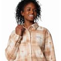 Pikkukuva 5 / 6: Columbia Benton Springs™ Ii Päällyspaita Ruskea,Valkoinen XL Nainen