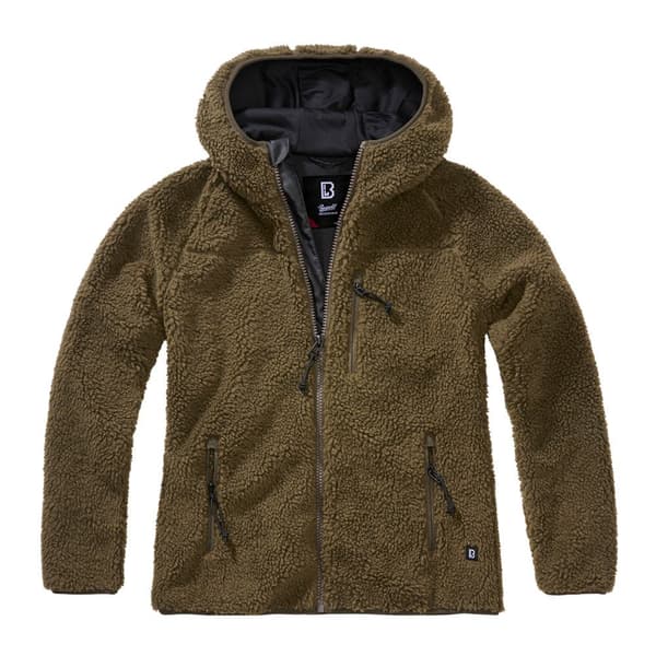 Brandit Teddy Jakke Grøn 5XL Kvinde