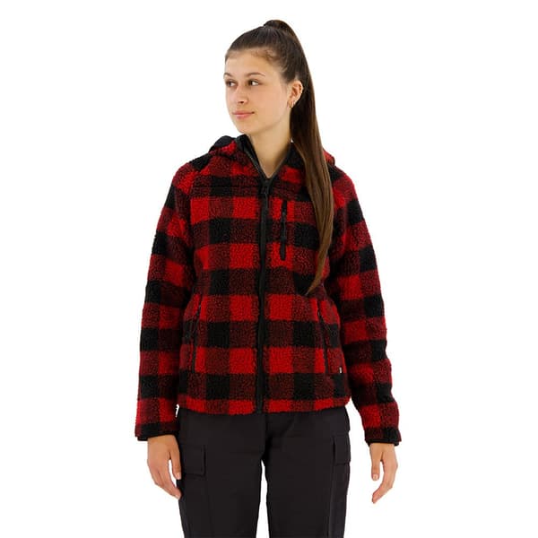 Brandit Teddy Jakke Rød 2XL Kvinde