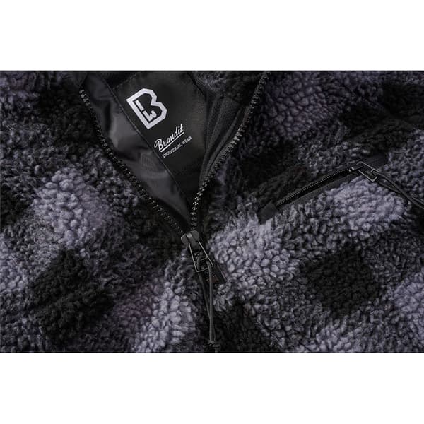 Brandit Teddy Troyer Jakke Grå 3XL Mand