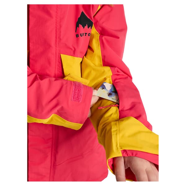 Burton Ascutney 2l Jacka Röd,Rosa 10 Years Pojke