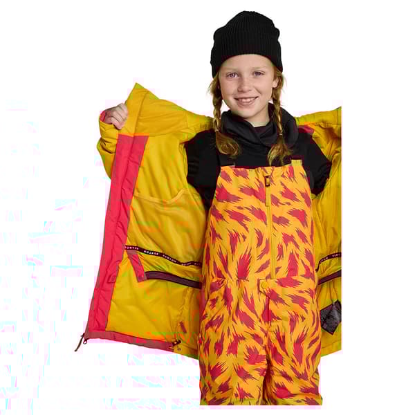 Burton Ascutney 2l Jacka Röd,Rosa 10 Years Pojke