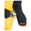 Miniatyrbild 6 av 10: Burton Lodgepole Jacka Gul,Svart XS Man