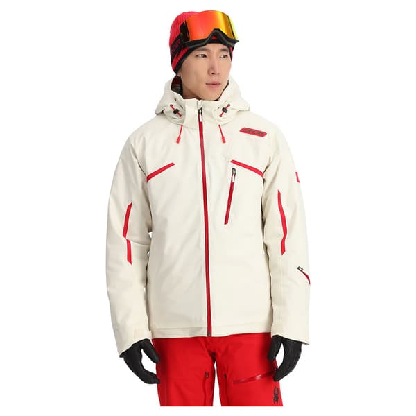 Spyder Leader Jakke Hvid 2XL Mand