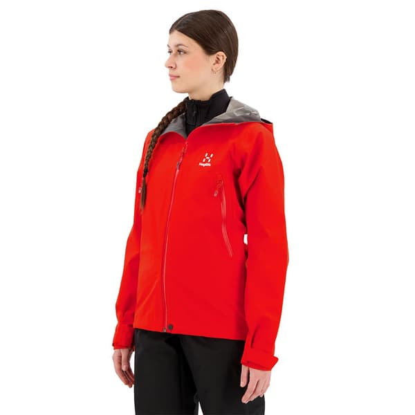 Haglofs Roc Goretex Takki Punainen XL Nainen