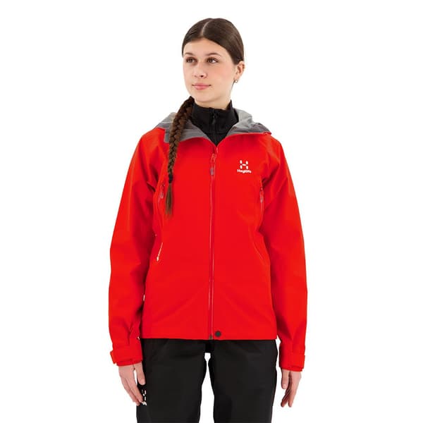 Haglofs Roc Goretex Takki Punainen XL Nainen