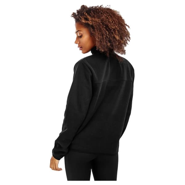 Siroko Shadow Puolivetoketjullinen Fleecetakki Musta 2XL Nainen