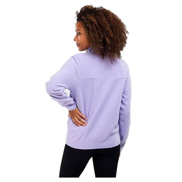 Siroko Aurora Fleece Med Halv Dragkedja Lila XL Kvinna