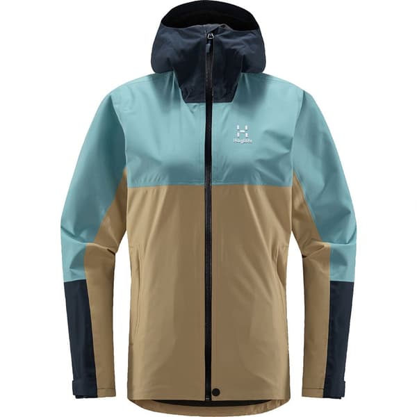 Haglofs Finch Proof Jacka Beige,Blå M Kvinna