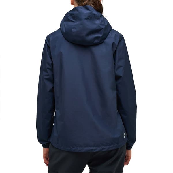 Haglofs Hajk Goretex Jacka Blå S Kvinna
