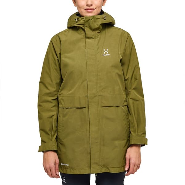 Haglofs Reed Goretex Jacka Grönt S Kvinna