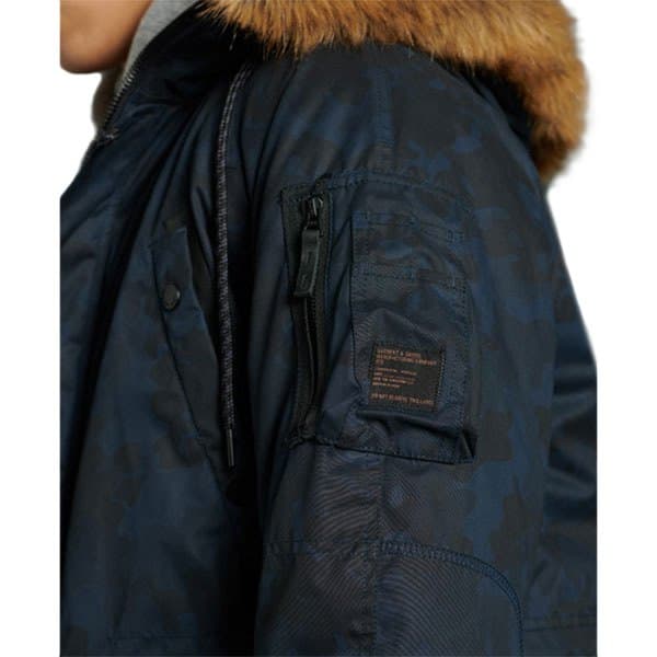 Superdry Sdx Jacka Blå S Man