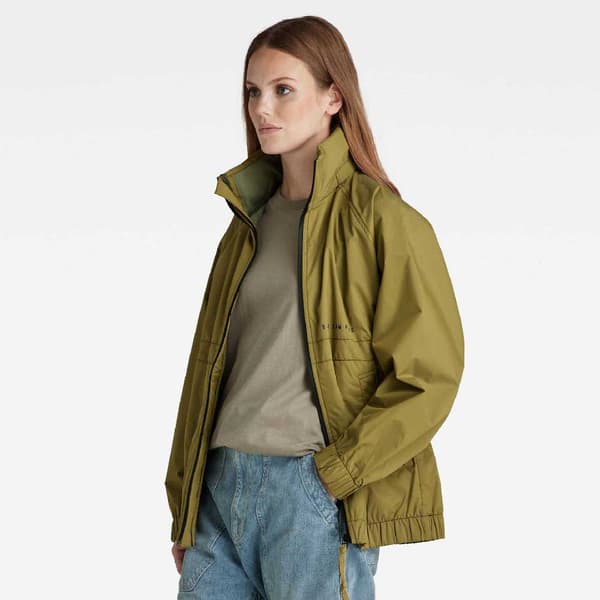 G-star Summer Windbreaker Jacka Grönt S Kvinna