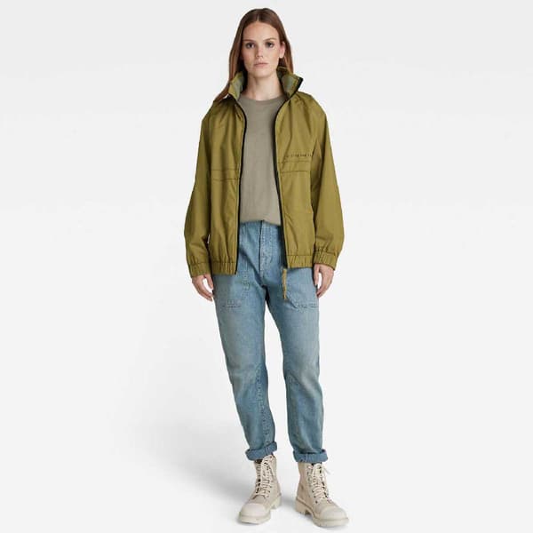 G-star Summer Windbreaker Jacka Grönt S Kvinna