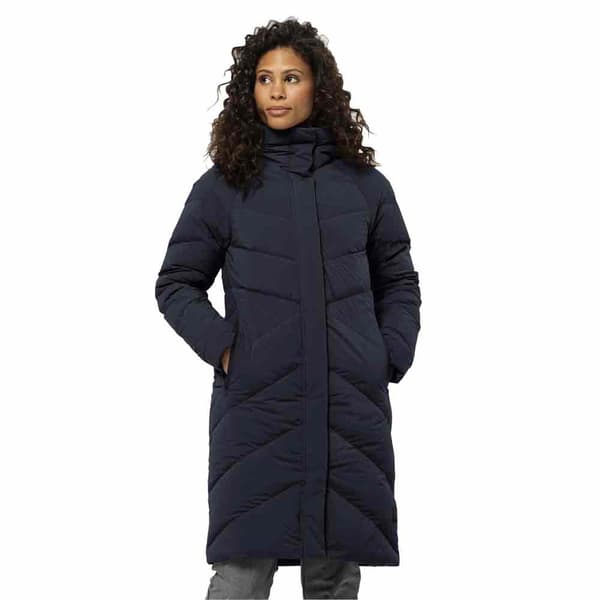 Jack Wolfskin Marienplatz Frakke Blå L Kvinde