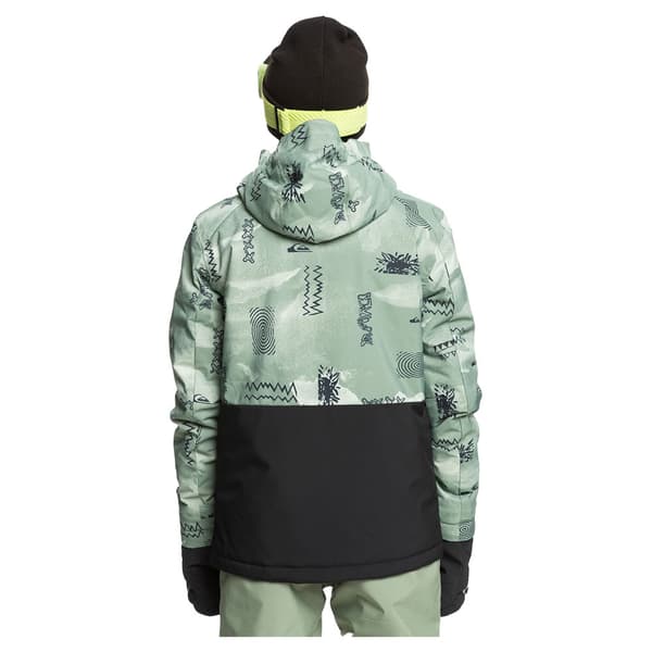 Quiksilver Mission Printed Takki Vihreä 8 Years Poika