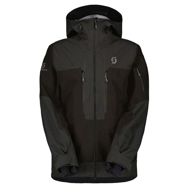 Scott Vertic Ripstop 3l Jacka Svart M Man