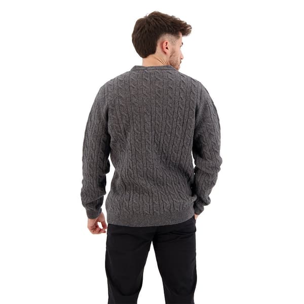 Timberland Phillips Brook Lambswool Cable Crew Regular Trøje Grå XL Mand