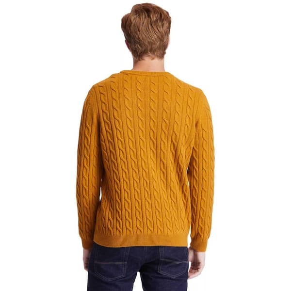 Timberland Phillips Brook Lambswool Cable Crew Regular Neulepaita Oranssi XL Mies