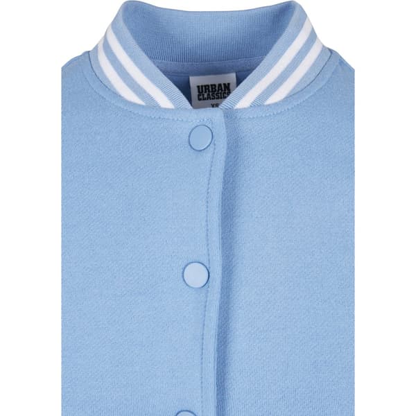 Urban Classics Inset College-big Jakke Blå 5XL Kvinde