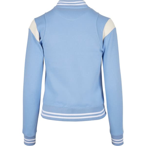 Urban Classics Inset College-big Jakke Blå 5XL Kvinde