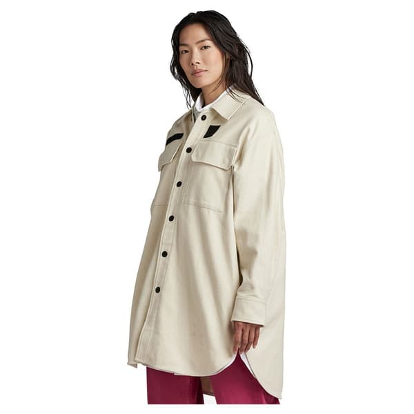 G-star Oversized Overtrøje Beige M Kvinde