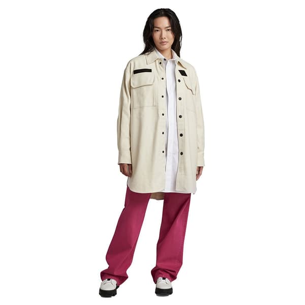 G-star Oversized Overtrøje Beige M Kvinde