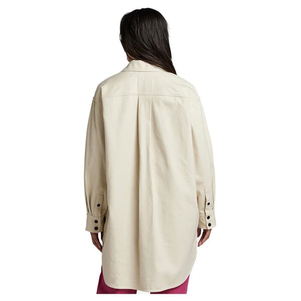 G-star Oversized Overtrøje Beige M Kvinde
