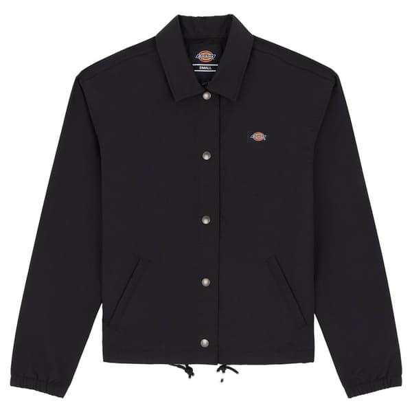 Dickies Oakport Cropped Coach Jacka Svart L Kvinna