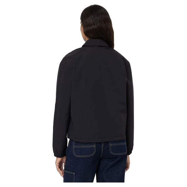 Dickies Oakport Cropped Coach Jacka Svart L Kvinna