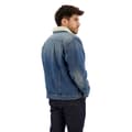 Miniatyrbillede 5 af 6: G-star Utility Flap Pocket Sherpa Denimjakke Blå M Mand