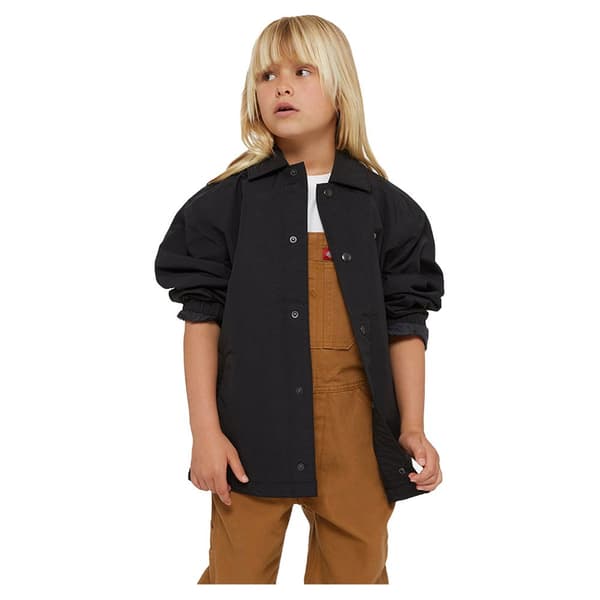 Dickies Oakport Coach Jakke Sort S Dreng