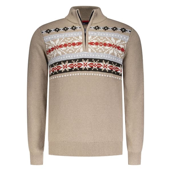 Nza New Zealand Jace Halv Dragkedja Tröja Beige XL Man