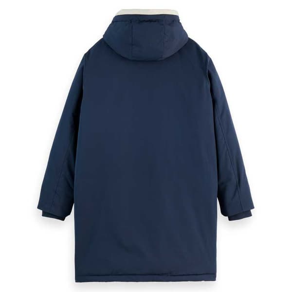 Scotch & Soda Heritage Water Repellent Jacka Blå S Man