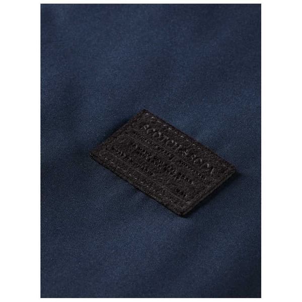 Scotch & Soda Heritage Water Repellent Jacka Blå S Man