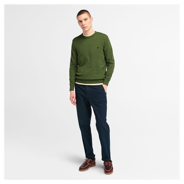 Timberland Williams River Cotton Yd Tröja Grönt M Man