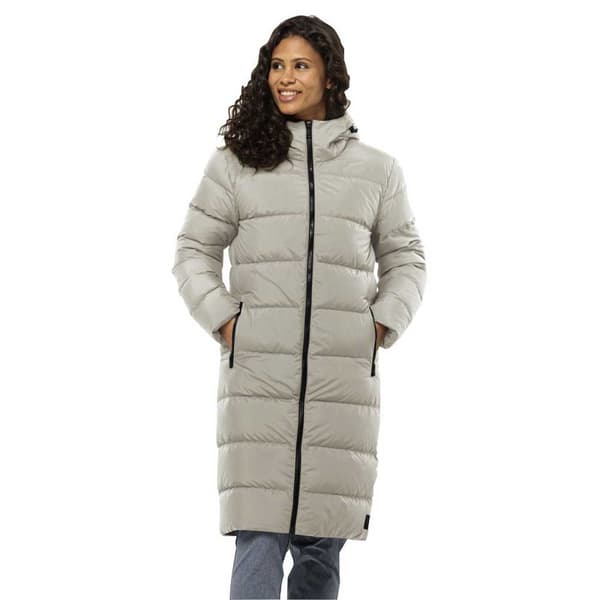 Jack Wolfskin Frozen Palace Frakke Beige S Kvinde