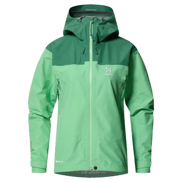 Haglofs Roc Flash Goretex Jakke Grøn XL Kvinde