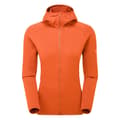 Miniatyrbillede 3 af 4: Montane Protium Fleecejakke Med Fuld Lynlås Orange XS Kvinde
