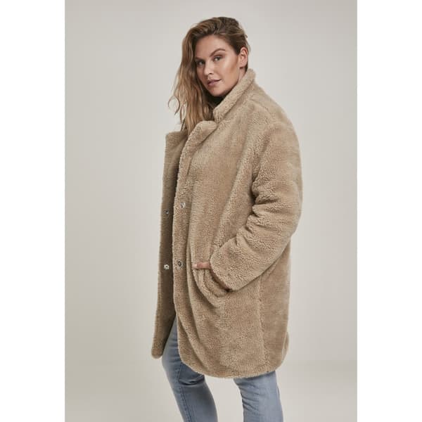 Urban Classics Oversized Sherpa Gt Parka Beige 5XL Kvinde