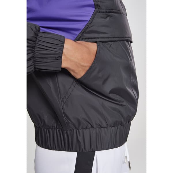 Urban Classics 3-tone Padded Parka Sort XS Kvinde