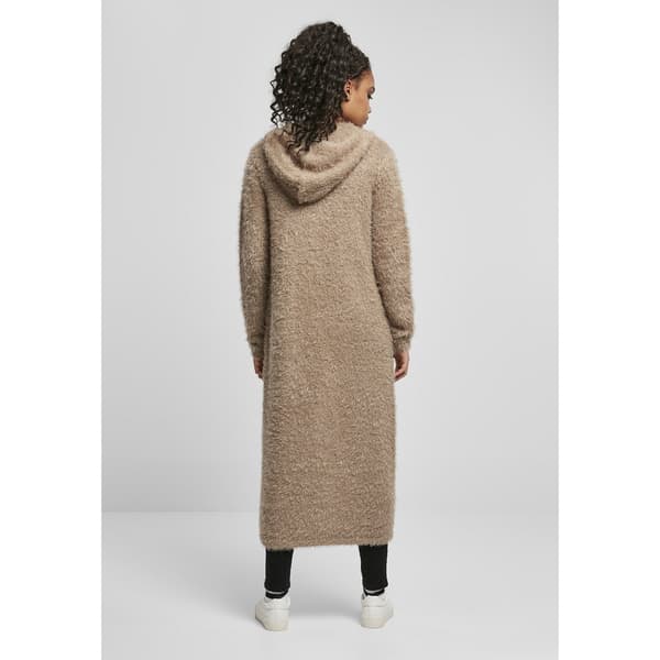 Urban Classics Hooded Feather Jakke Brun XS Kvinde