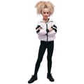 Miniatyrbillede 1 af 2: Urban Classics Crinkle Bat Wing Jakke Hvid 110-116 cm Pige