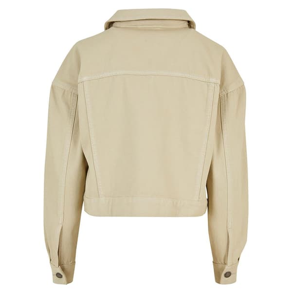 Urban Classics Oversized Colored Denim Jakke Beige 5XL Kvinde