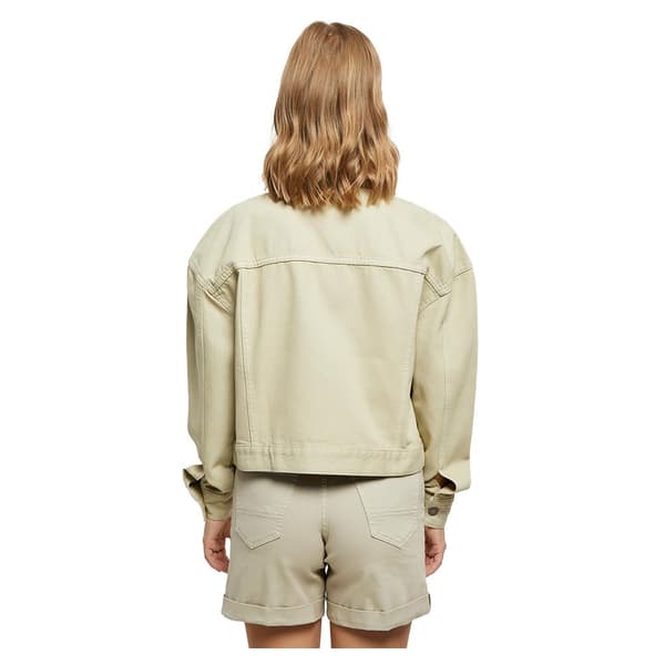 Urban Classics Oversized Colored Denim Jakke Beige 5XL Kvinde