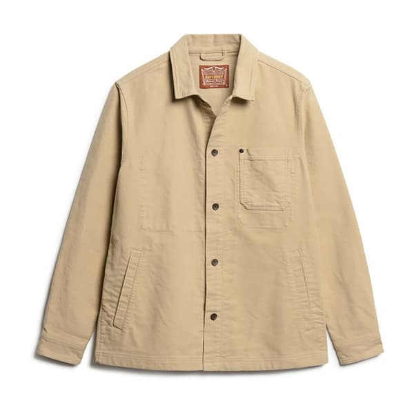 Superdry Mechant Moleskin Overtrøje Beige XL Mand